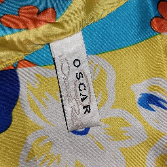 Oscar de la Renta silk scarf - Picture 6 of 6